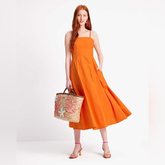 ♠️NWT ♠️ kate spade Anita Taffeta Dress ♠️ Authentic and Beautiful ♠️ - Picture 4 of 9